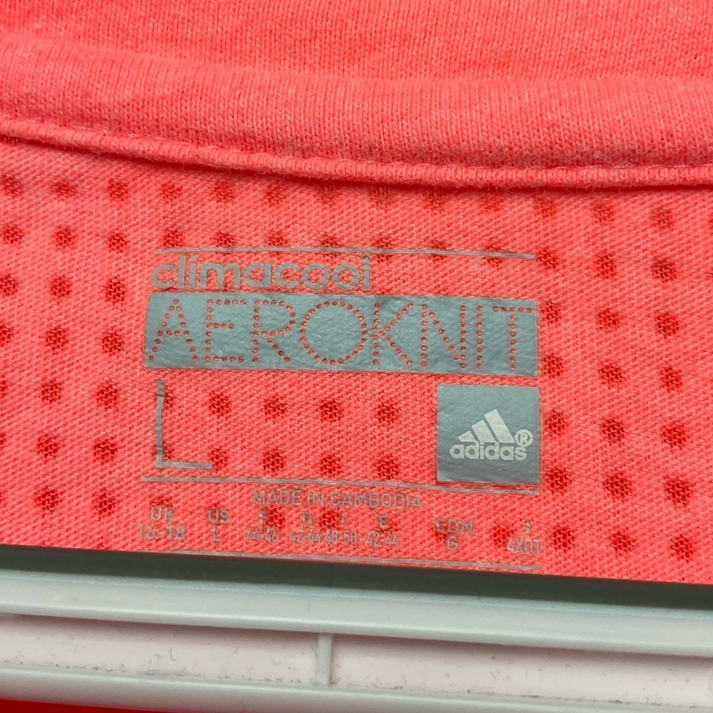 Adidas Climacool Aeroknit Athletic Tee Women's Large - Picture 4 of 5